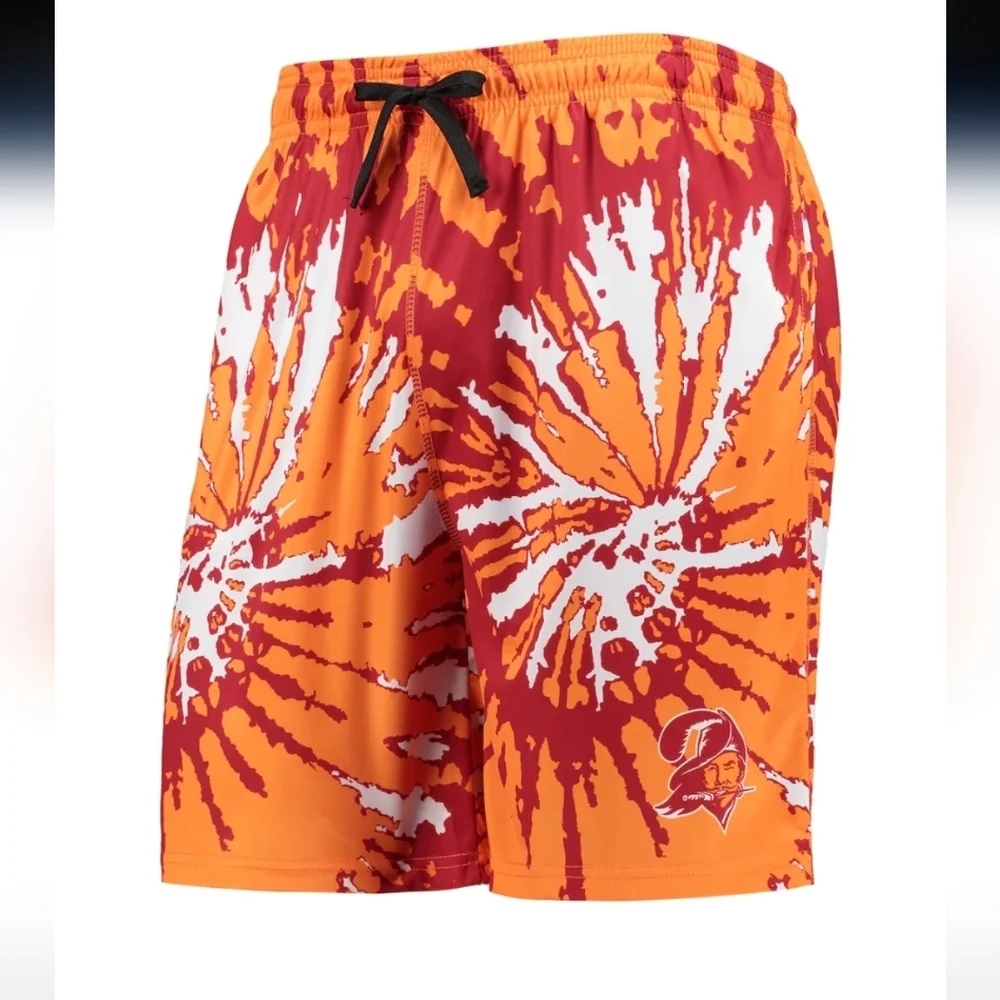Tampa Bay Buchaneers Team Apparel Orange and Brown Athletic Shorts Size S